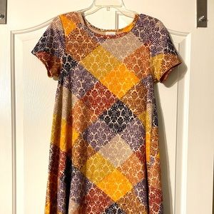 LulaRoe Fall Dress. Style Carly. XS.